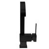 Novatto WRIGHT Single Handle Pivotal Bar Faucet in Matte Black,  NBPF-108MB